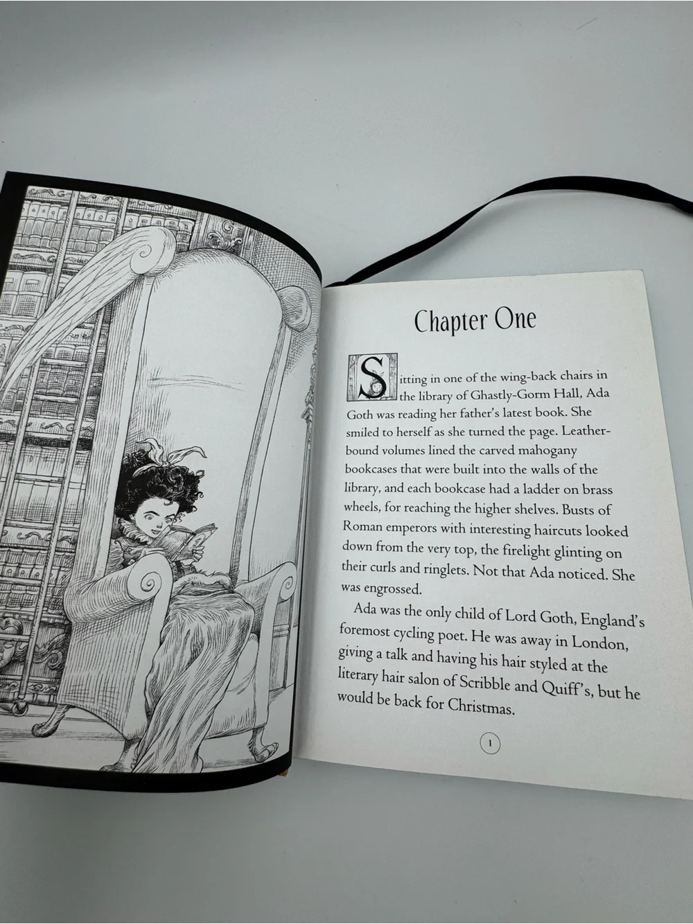 Goth Girl and‎ the Wuthering Fright Chris Riddell HC 2015 Mini Book Complete